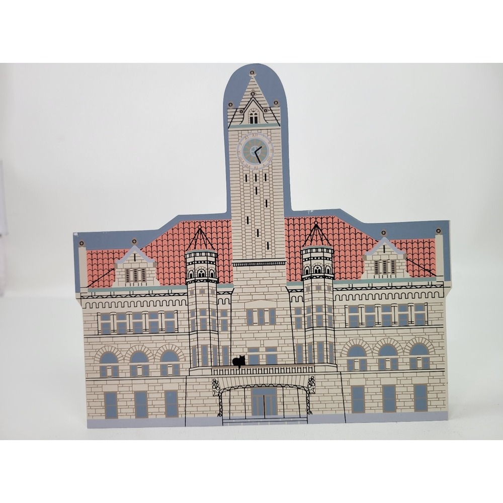 Cat's Meow Wood County Courthouse Bowling Green‎ Ohio House 1996 Vintage